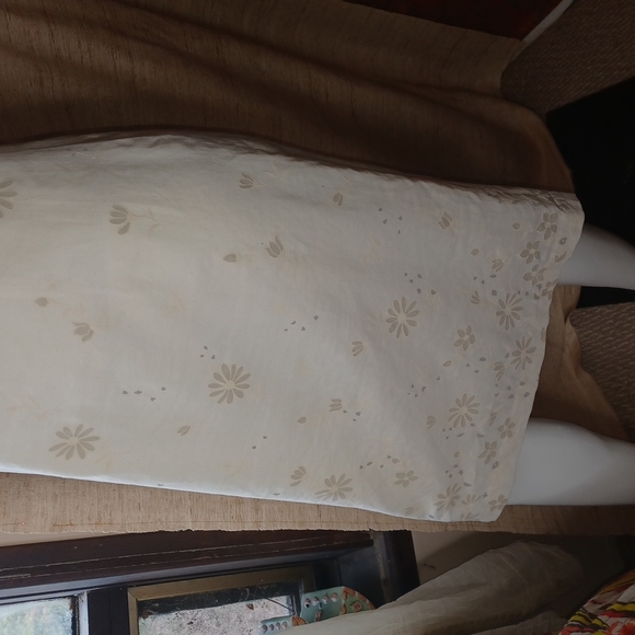 Vintage Linen cotton Rouie dress and Jacket set 10 - Picture 6 of 8